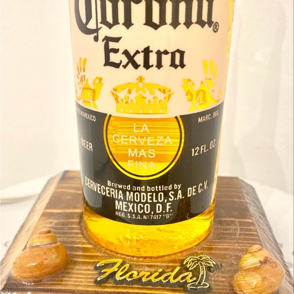 Vintage Corona Beer Bottle Light- Rare - Picture 3 of 3
